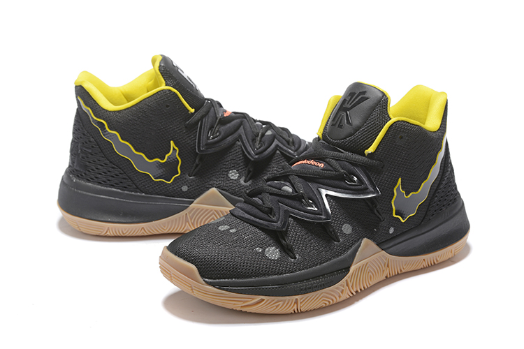 New Nike Kyrie 5 Black Yellow Brown